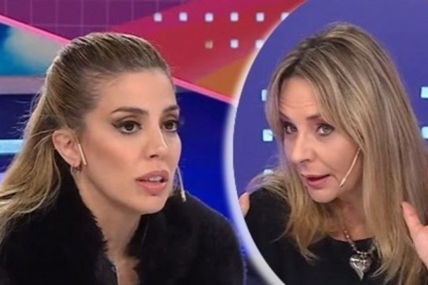 Fuerte cruce entre Virginia Gallardo y Evelyn Von Brocke por Ricardo Fort