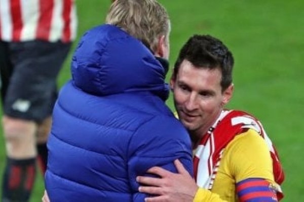 Roland Koeman y una despedida especial para Messi de Barcelona