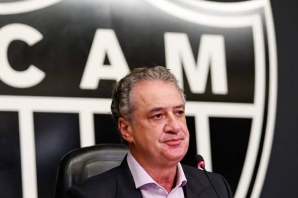 El presidente de Atlético Mineiro fue sancionado tras los incidentes con Boca