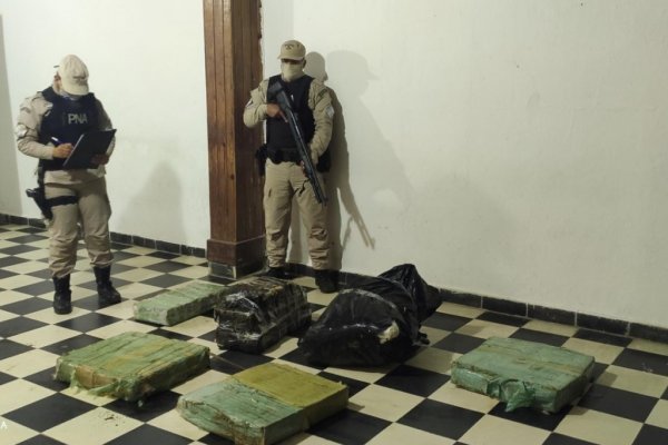 Prefectura secuestró más de 130 kilos de marihuana en Itatí