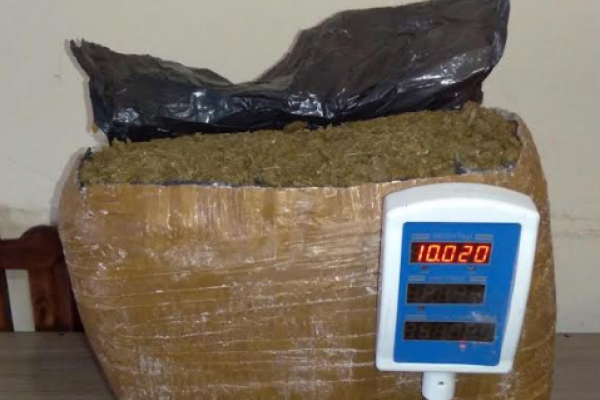 Santa Fe: Intentaban enviar 10 kilos de marihuana en una encomienda