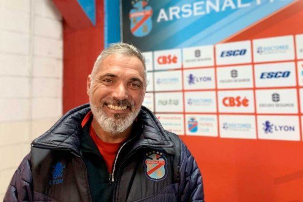 Sergio Rondina renunció como entrenador de Arsenal