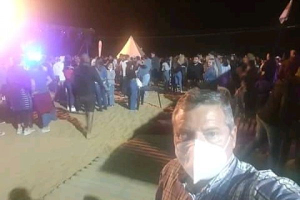 El Dipy con multitudinario show en Paso de la Patria y agradecimiento al Intendente