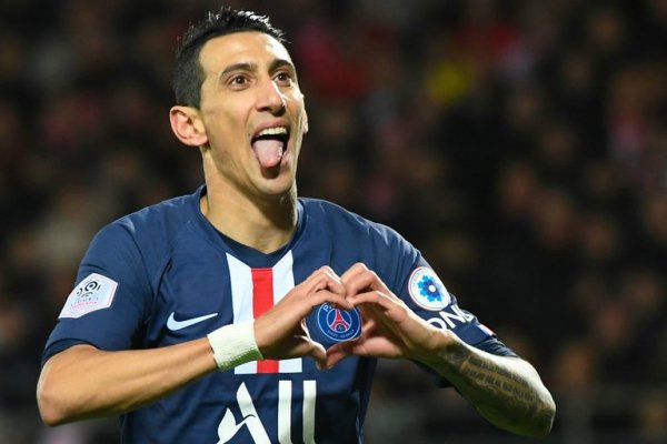 El PSG le ganó Brest sin Messi pero con un golazo de Di María