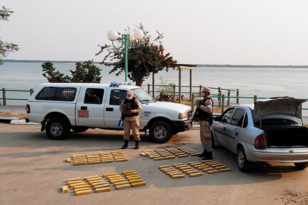 Prefectura secuestró más de media tonelada de marihuana en el río Paraná