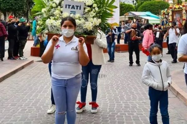 La Virgen de Itatí peregrinó con San Luisito en México