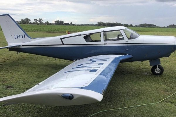 Un avión argentino cayó cerca de Punta del Este y murieron sus dos tripulantes