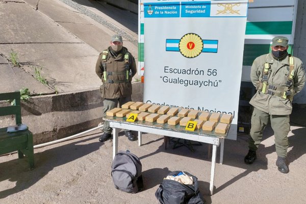 Viajaba en ómnibus con más de 16 kilos de marihuana en su equipaje