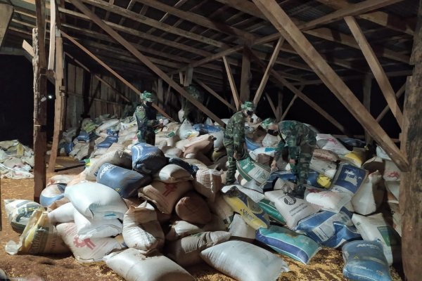 Prefectura secuestró 274 toneladas de maíz y mercadería de contrabando