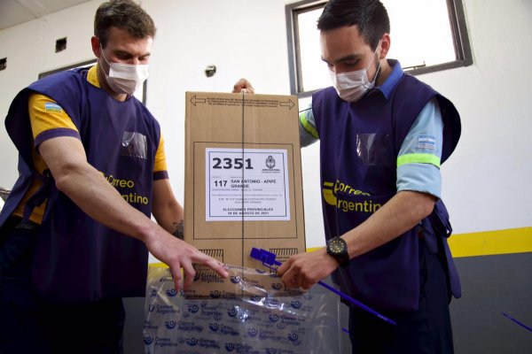 Elecciones en Corrientes: operativo especial de Correo Argentino para entregar 2566 urnas