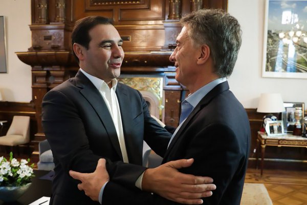 Mauricio Macri felicitó a Gustavo Valdés