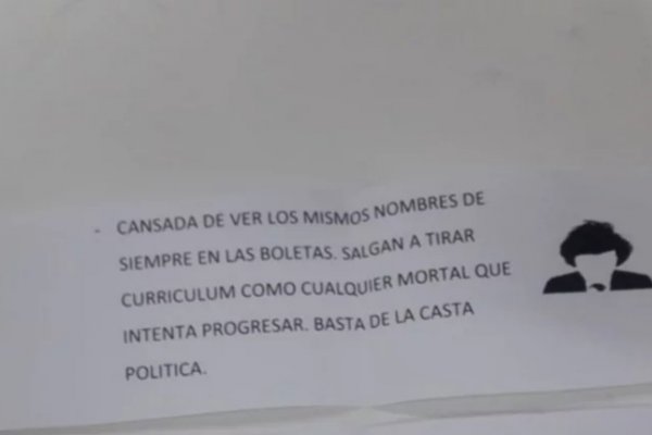 Las ingeniosas formas de anular el voto incluyeron a Milei y el aborto