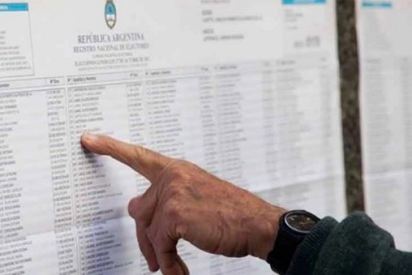 PASO: Uno de cada cuatro argentinos votará en un lugar distinto al de los últimos comicios