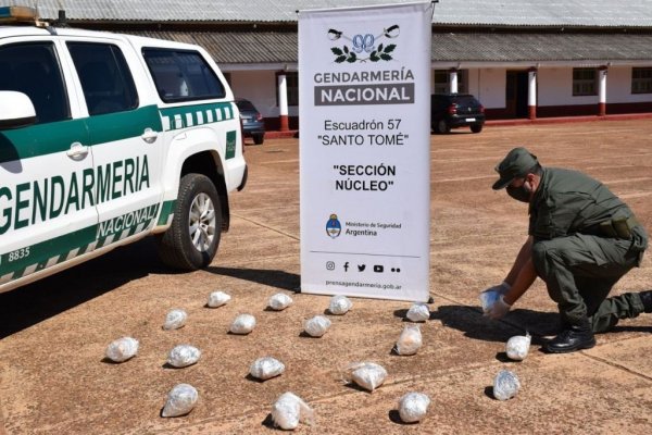 Corrientes: Decomisaron más de 22 kilos de marihuana en dos procedimientos