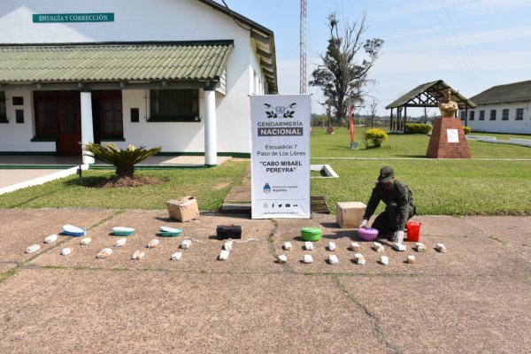 Corrientes: secuestraron 10 kilos de marihuana en dos encomiendas