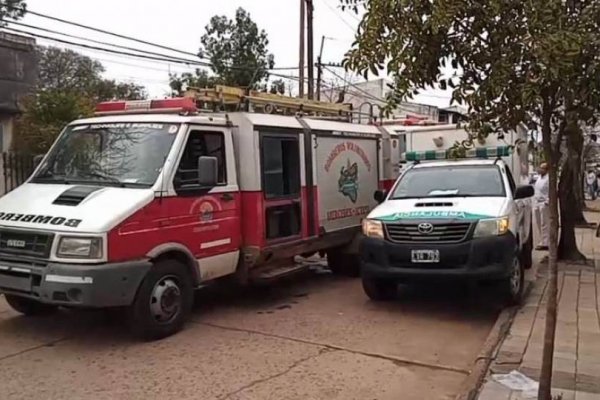 Incendio dejó tres personas hospitalizadas en Mercedes