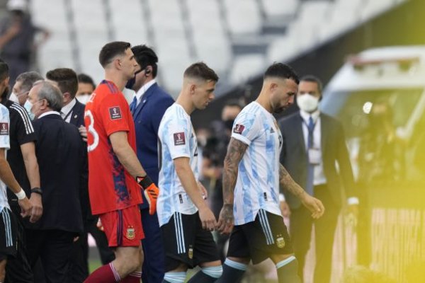 Las posibles sanciones tras el partido suspendido entre Argentina y Brasil