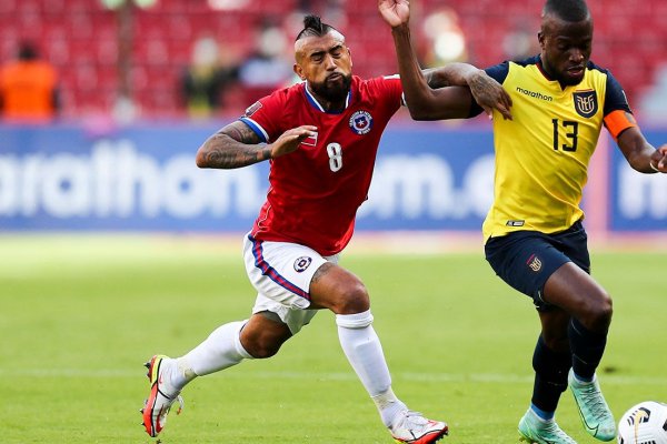 Ecuador y Chile no pasaron del empate en Quito