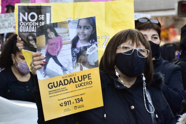 Realizaron una nueva marcha pidiendo por la aparición de Guadalupe Lucero