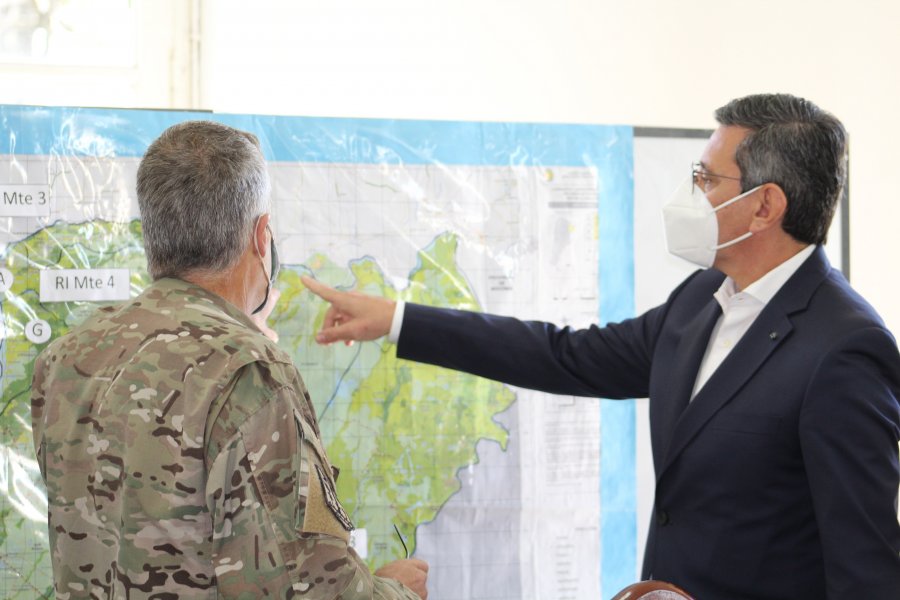López Desimoni coordinó acciones con el Comandante Electoral del Ejército
