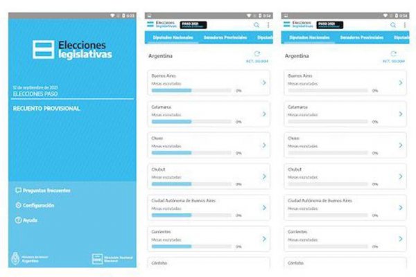 Cómo es la app para seguir los resultados de las PASO