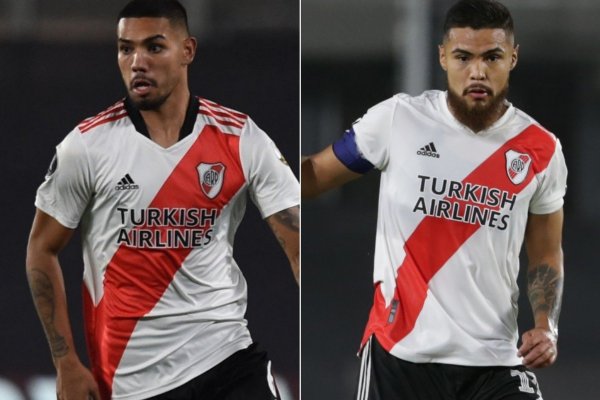 Gallardo recupera a sus centrales: Paulo Díaz y Héctor David Martínez