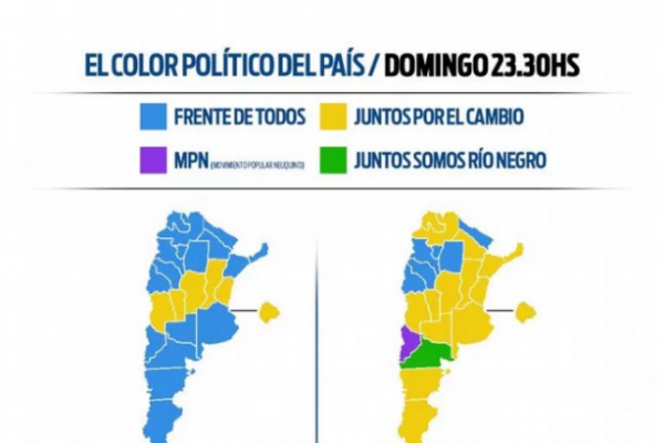 Juntos por el Cambio triunfó en los principales distritos