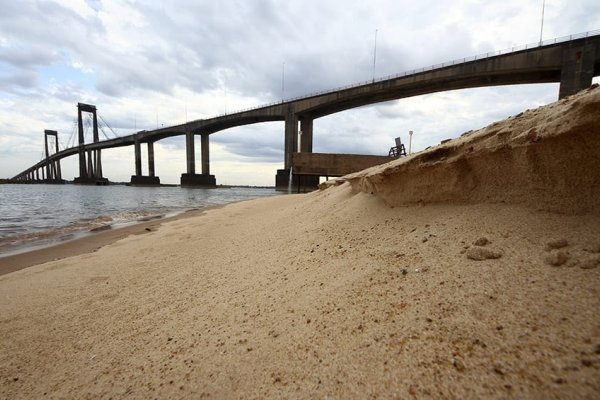 Alerta de bajante en los ríos Paraná y Uruguay