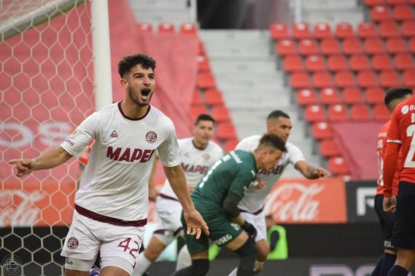 Con gol del correntino López, ganó Lanus y es único puntero