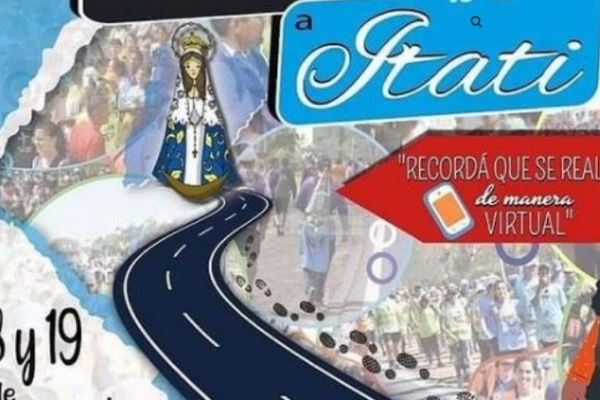Resolución: La 42ª Peregrinación a Itatí de los jóvenes del NEA sólo será virtual