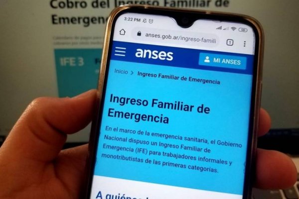 Ayuda Social: El Gobierno relanzará el IFE de Anses con nuevo monto