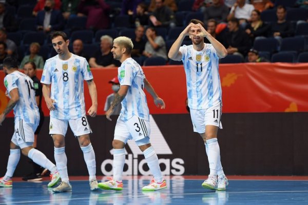 La Selección Argentina de Futsal debutó goleando 11-0 a Estados Unidos