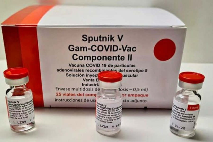 Confirman que vacunados con Sputnik V presentaron anticuerpos seis meses después de su aplicación