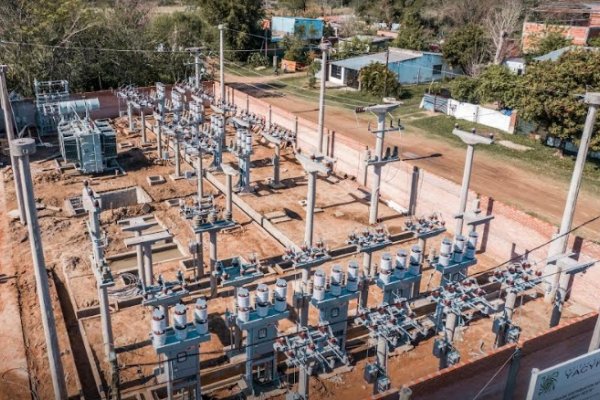 Yacyretá avanza con dos importantes obras eléctricas en Ituzaingó
