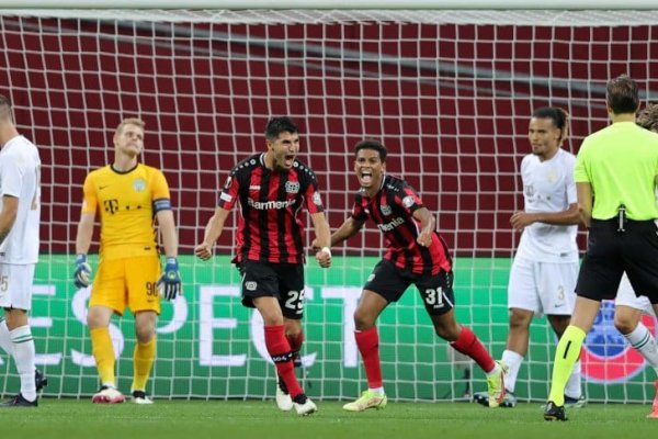 Golazo de Exequiel Palacios para Bayer Leverkusen ante Ferencváros
