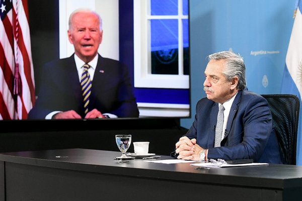 Fernández planteó ante Biden mejores condiciones de financiamiento para enfrentar la crisis climática