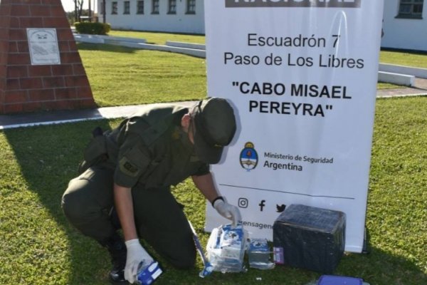 Corrientes: Llevaban marihuana dentro de cinco cartones de leche