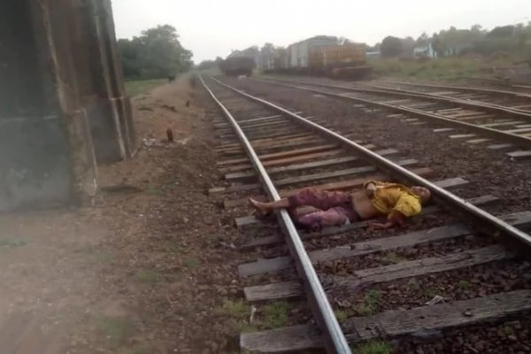 Encontraron a un hombre tirado sobre las vías del tren con gravísimas heridas