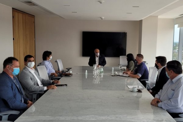 El presidente del Banco de Corrientes se reunió con la Cámara Provincial de Empresarios de Eventos