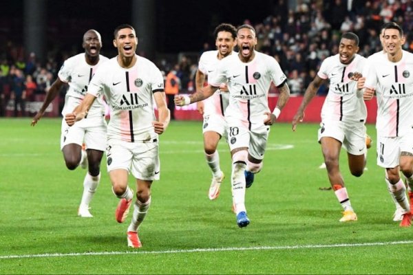 Sin Messi, PSG rescató una victoria con un gol agónico