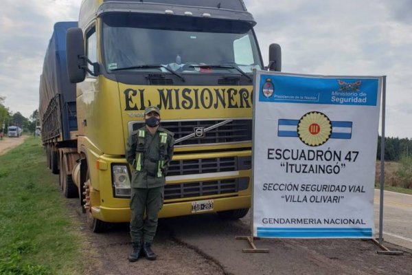 Secuestran 240 mil kilos de soja ilegal en Corrientes