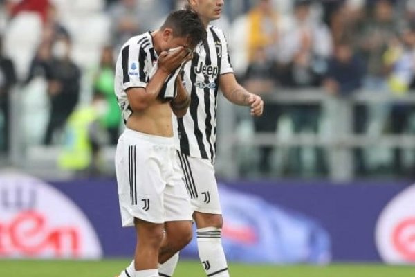 Dybala salió lesionado entre lágrimas