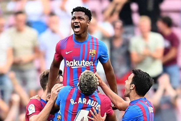 Barcelona goleó a Levante, volvió Ansu Fati y marcó con la 10 de Lionel Messi