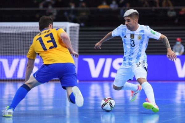 Argentina le ganó a Brasil y es finalista del Mundial de Futsal