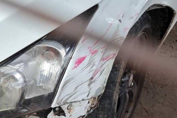 Encontraron el auto que habría chocado a motociclista que sufrió la amputación