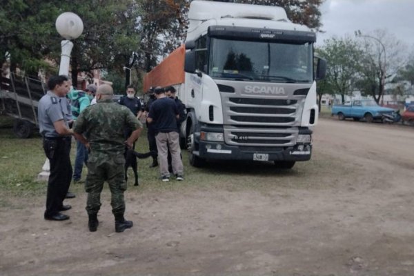 Estaba escondido en Goya el camión que atropelló y mató a un motociclista en Esquina