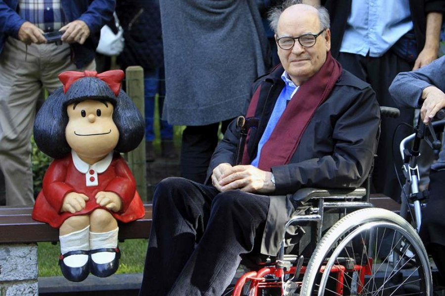 Un año sin Quino, el papá de la entrañable Mafalda