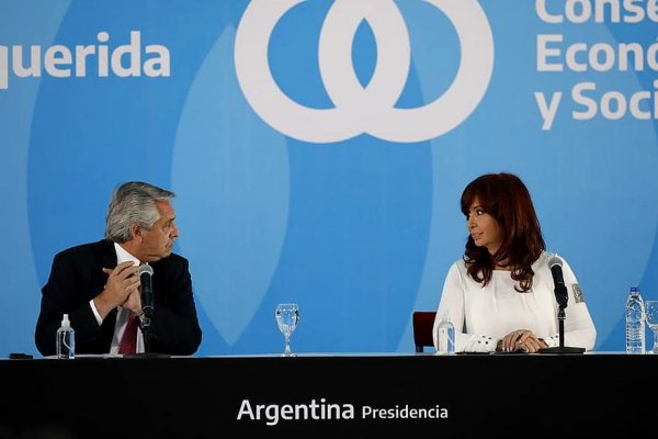 En el acto junto a Cristina, Alberto Fernández pidió 