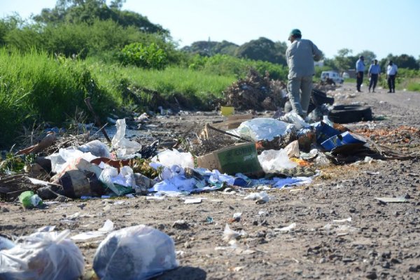 Hallaron restos de un bebé recién nacido en un basural de Goya