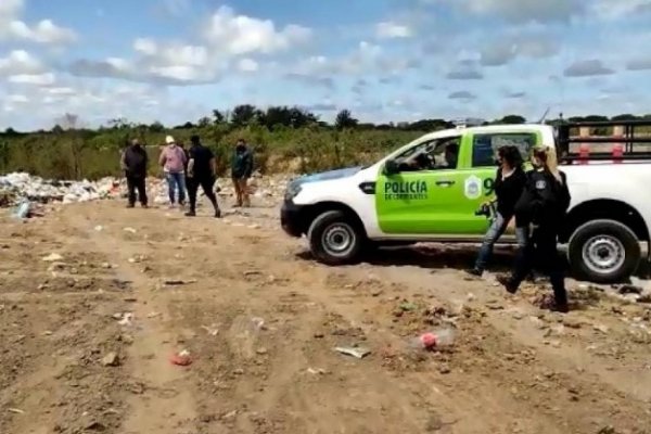 Corrientes: Encuentran una pierna quemada en un basural
